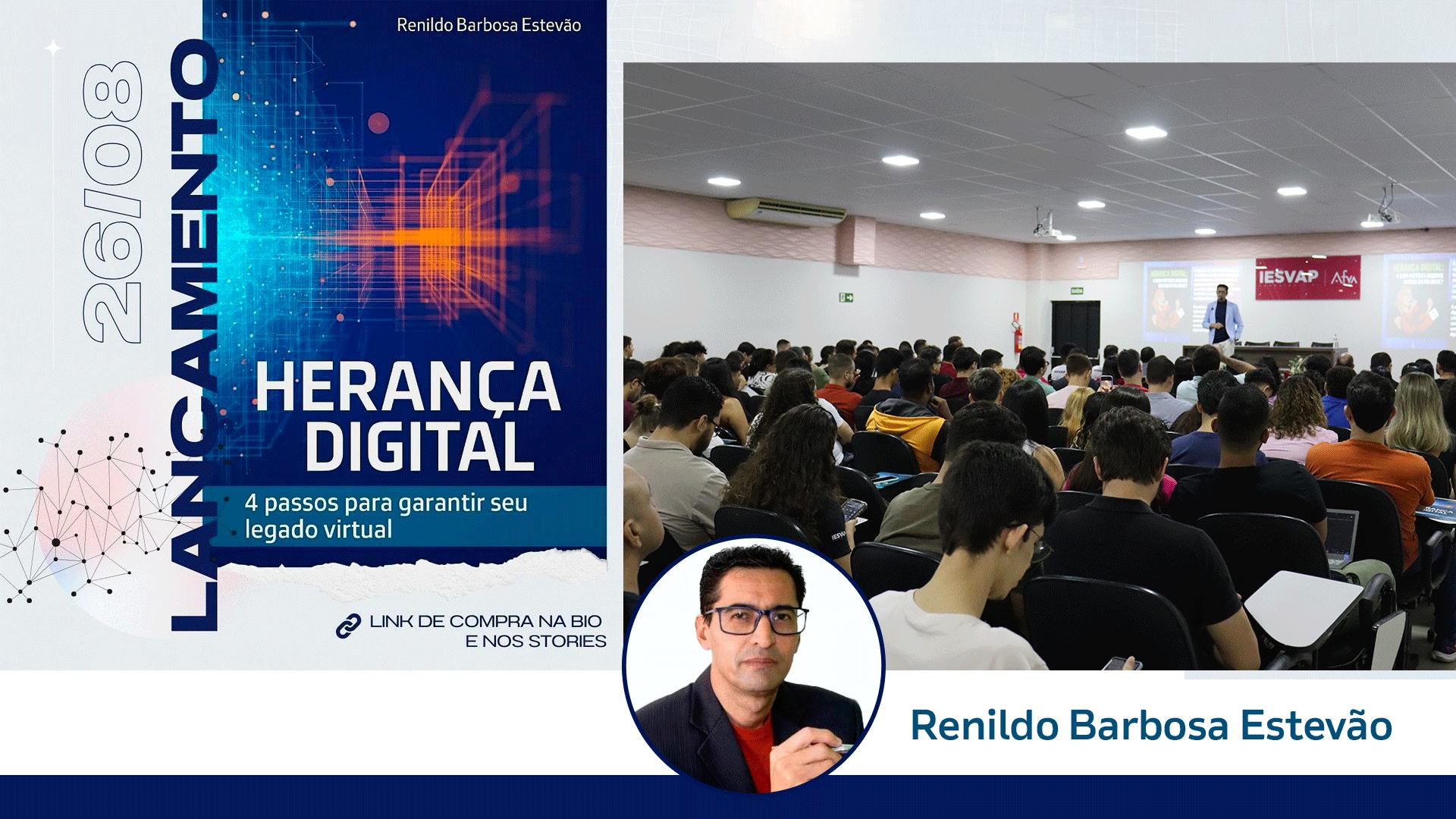 Lançamento do Livro "Herança Digital" marca noite especial na Afya Parnaíba