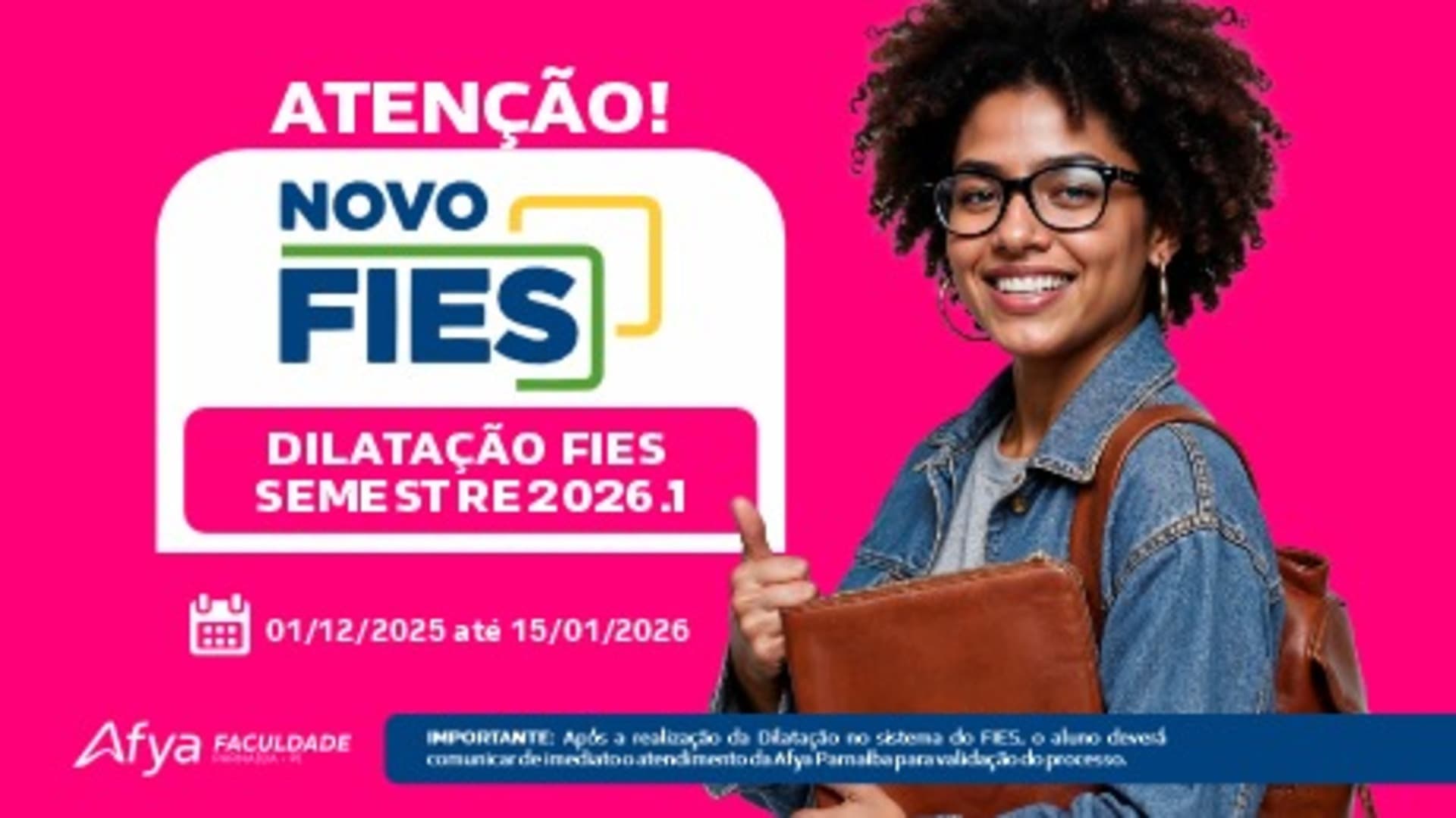 Novo FIES / aditamento de dilatação 2026.1