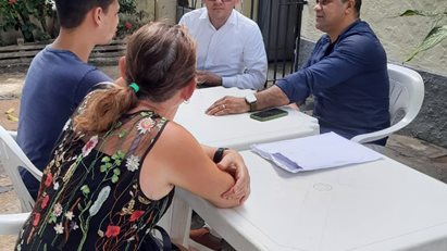 O NPJ do IESVAP em parceria com a disciplina Projeto de Extensão realiza atendimentos em instituições no mês de maio