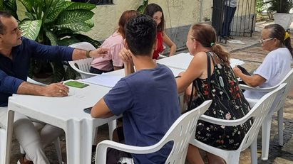 O NPJ do IESVAP em parceria com a disciplina Projeto de Extensão realiza atendimentos em instituições no mês de maio
