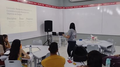 Oficina de gestão do tempo – “Como elaborar uma rotina de estudos eficaz”.