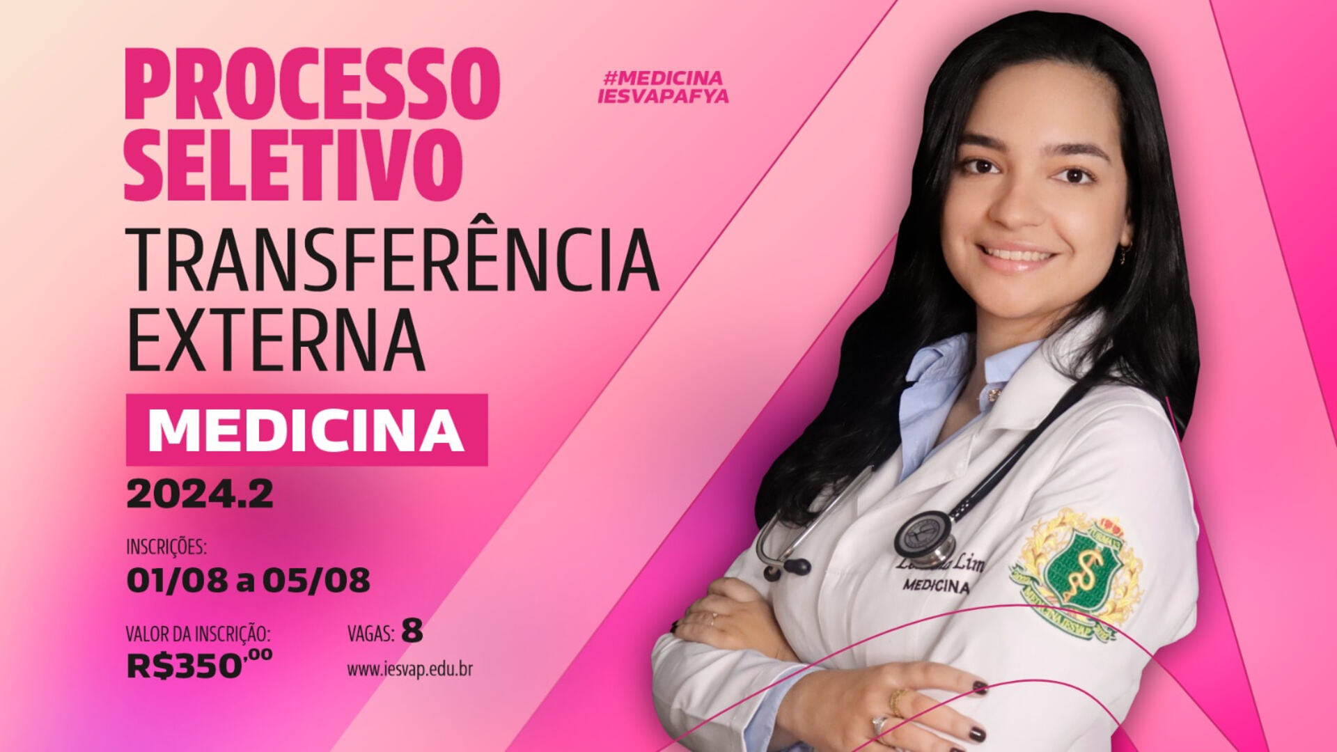 Processo seletivo Medicina 2024.2 - Transferência externa