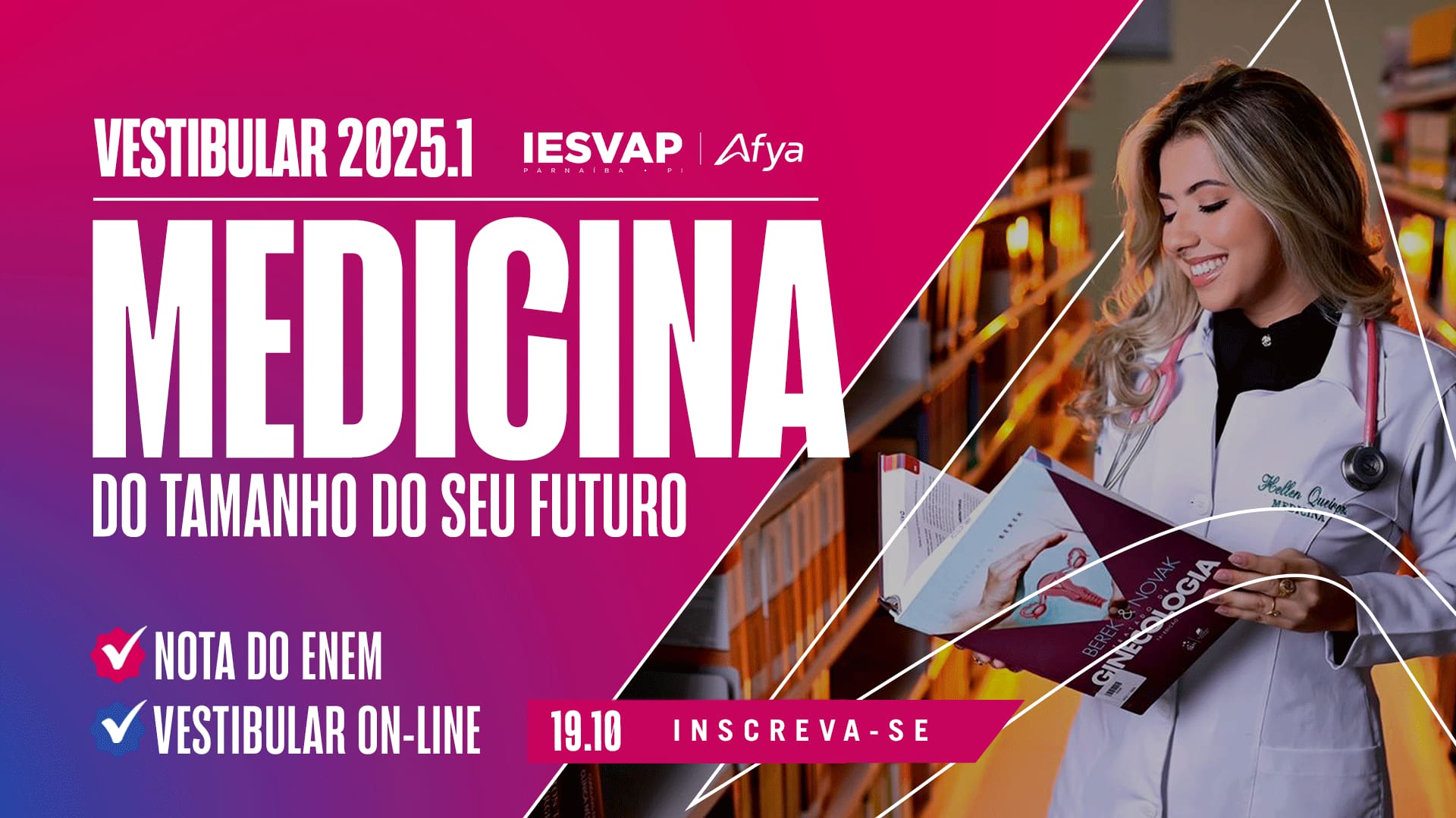 Processo seletivo Medicina 2025.1 IESVAP