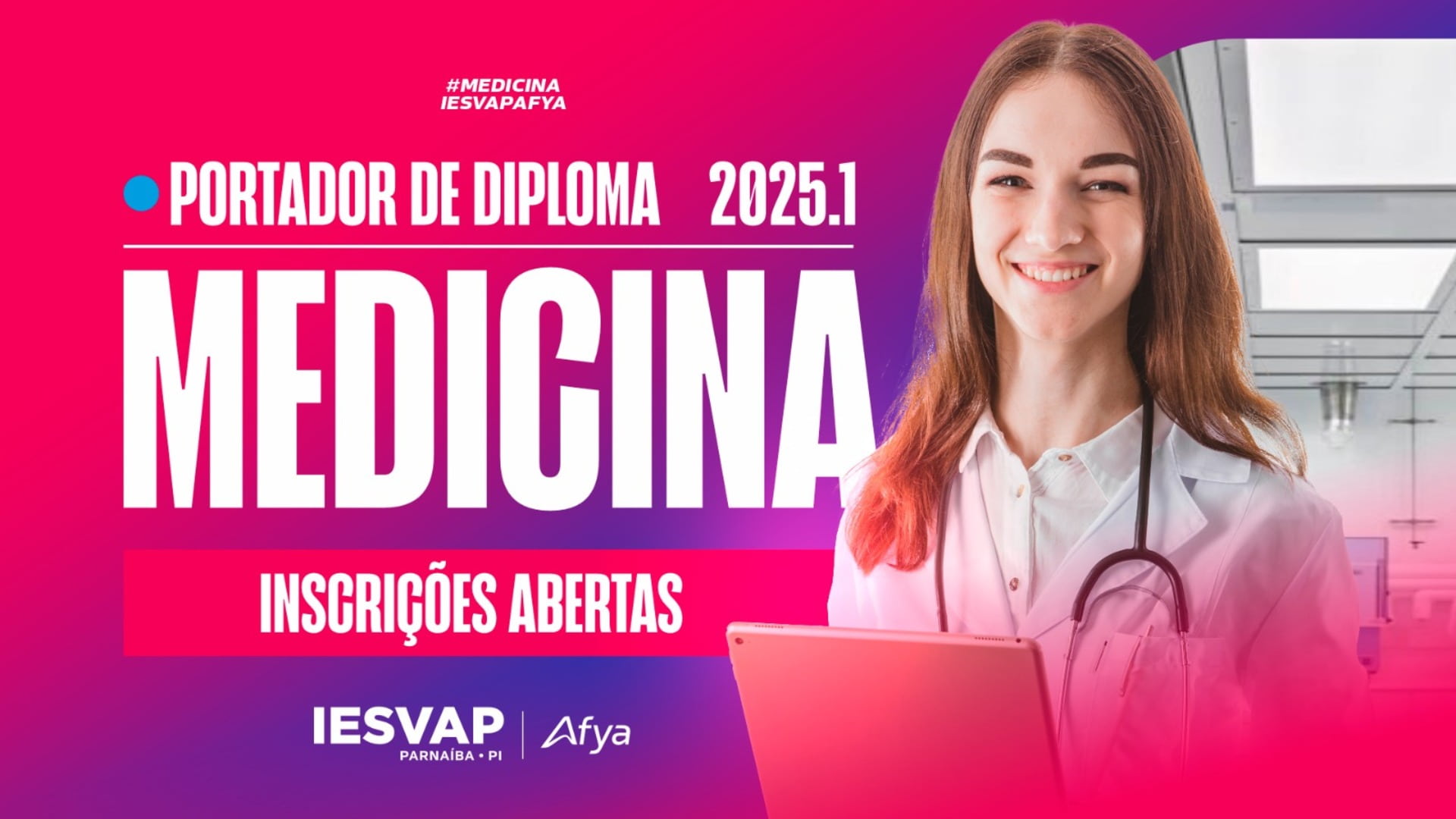 Processo seletivo portador de diploma - Medicina 2025.1