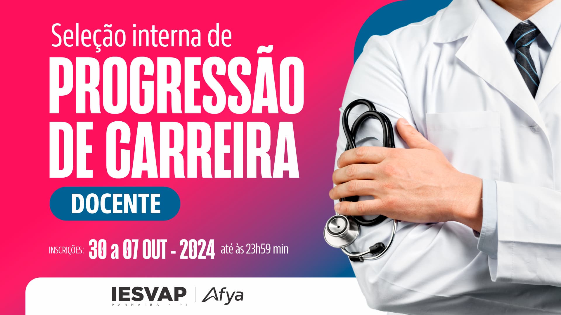 Processo seletivo seleção interna de docentes para progressão de carreira – IESVAP