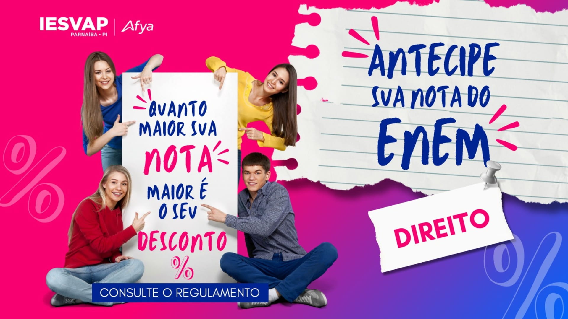Regulamento campanha antecipe sua nota do ENEM 2025.1