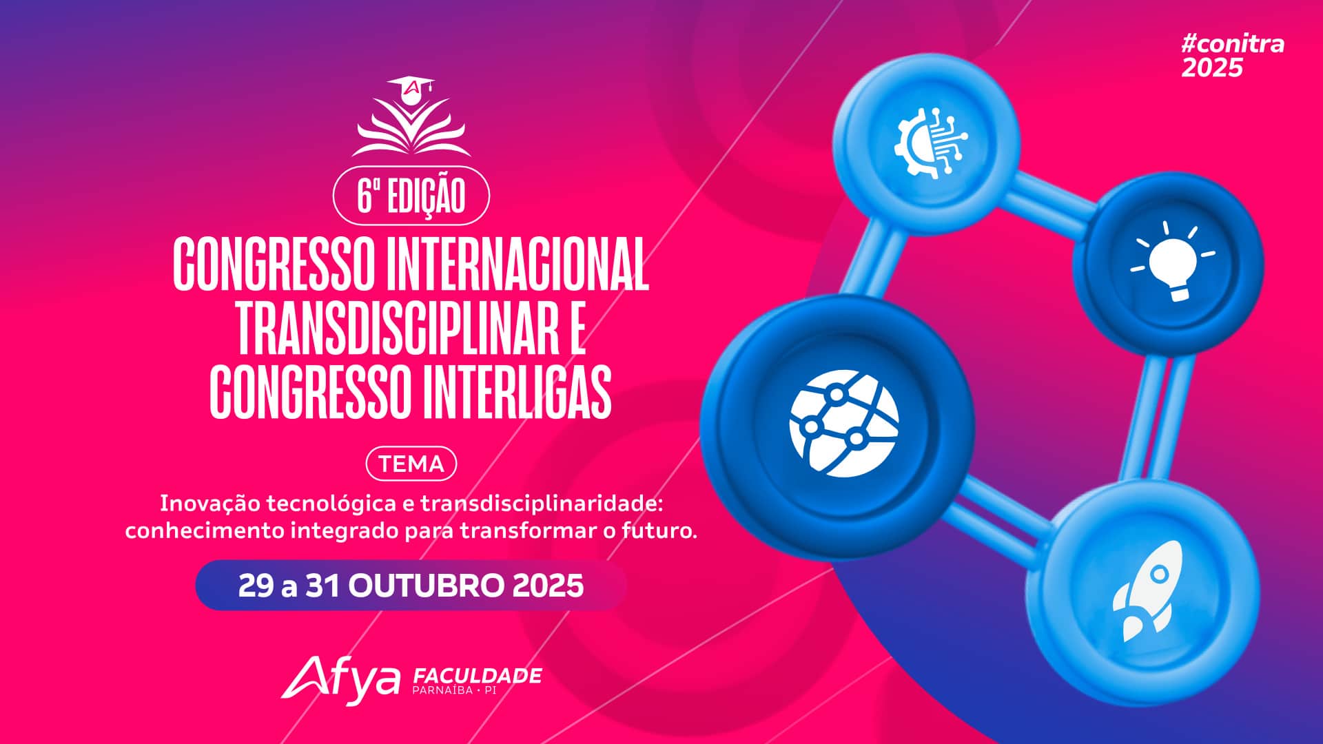 Realização do VI Congresso Internacional Transdisciplinar e VI Congresso Interligas da Afya Parnaíba