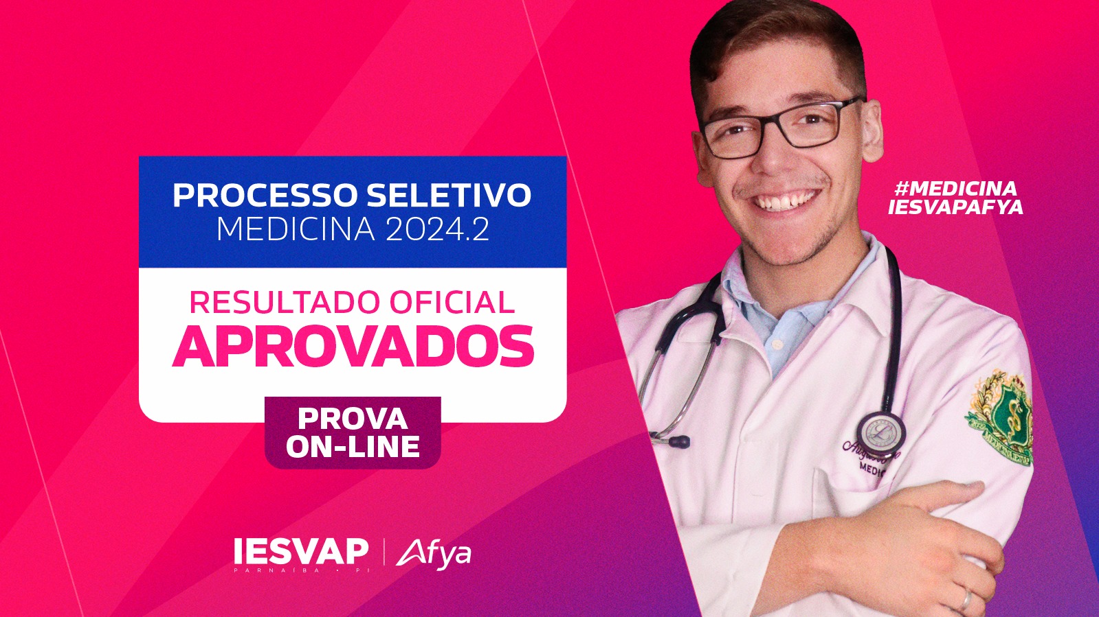 Resultado oficial - 1° Chamada PS vestibular online medicina 2024.2