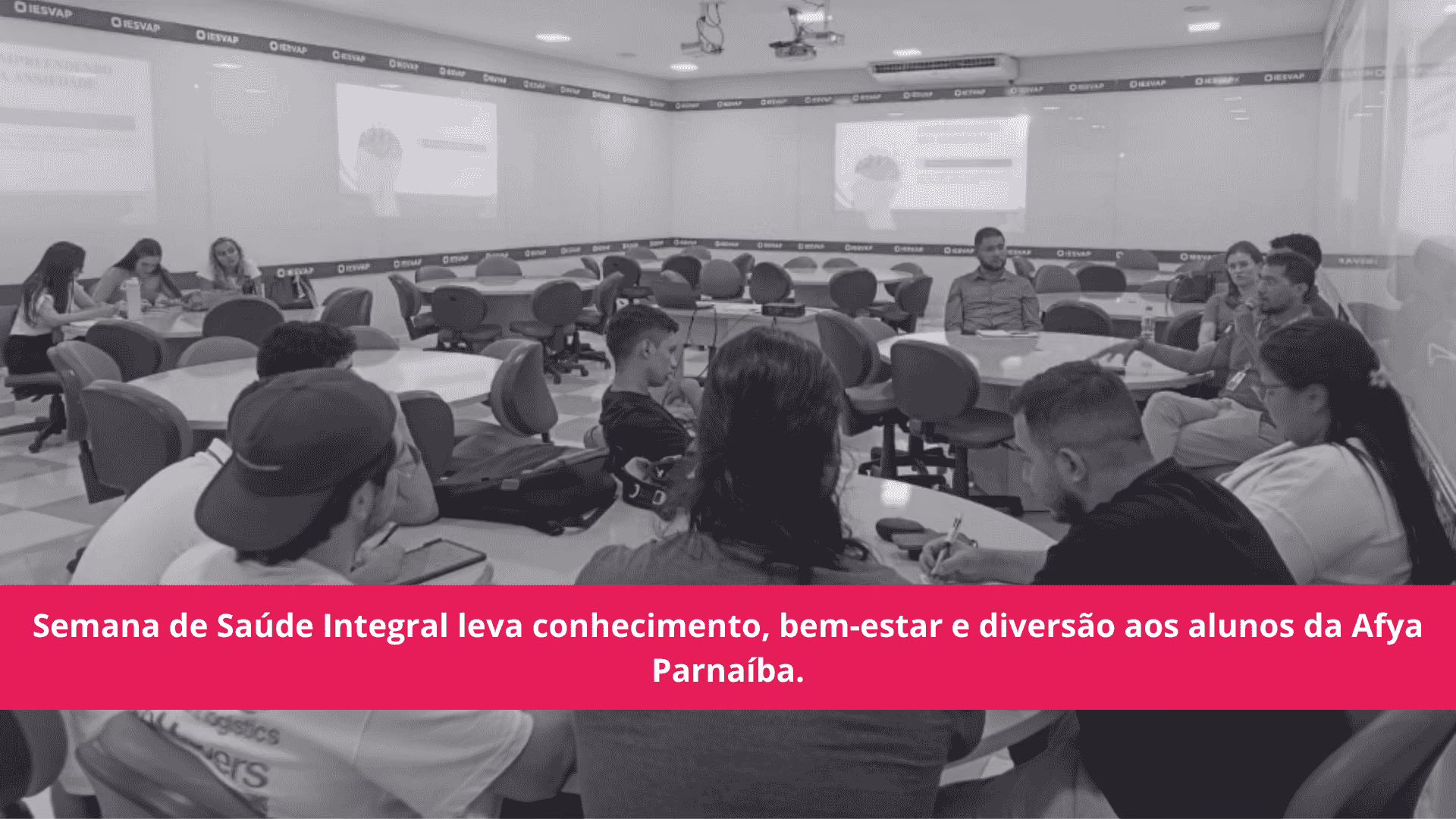 Semana de Saúde Integral leva conhecimento, bem-estar e diversão aos alunos da Afya Parnaíba