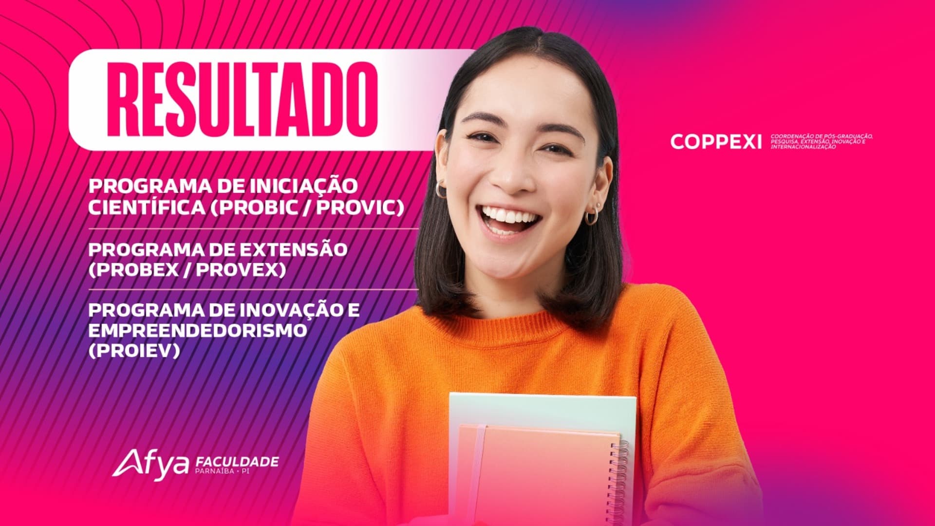 Resultado das inscrições homologadas n°08/2025