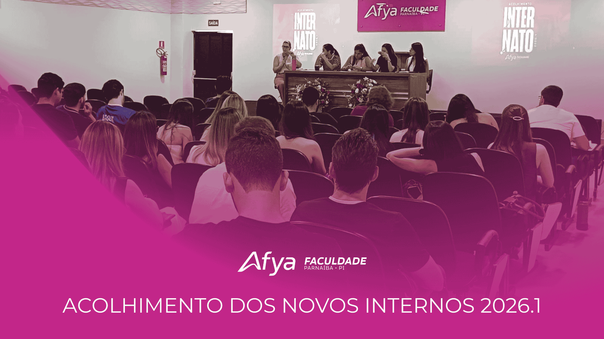 Acolhimento dos novos internos 2026.1