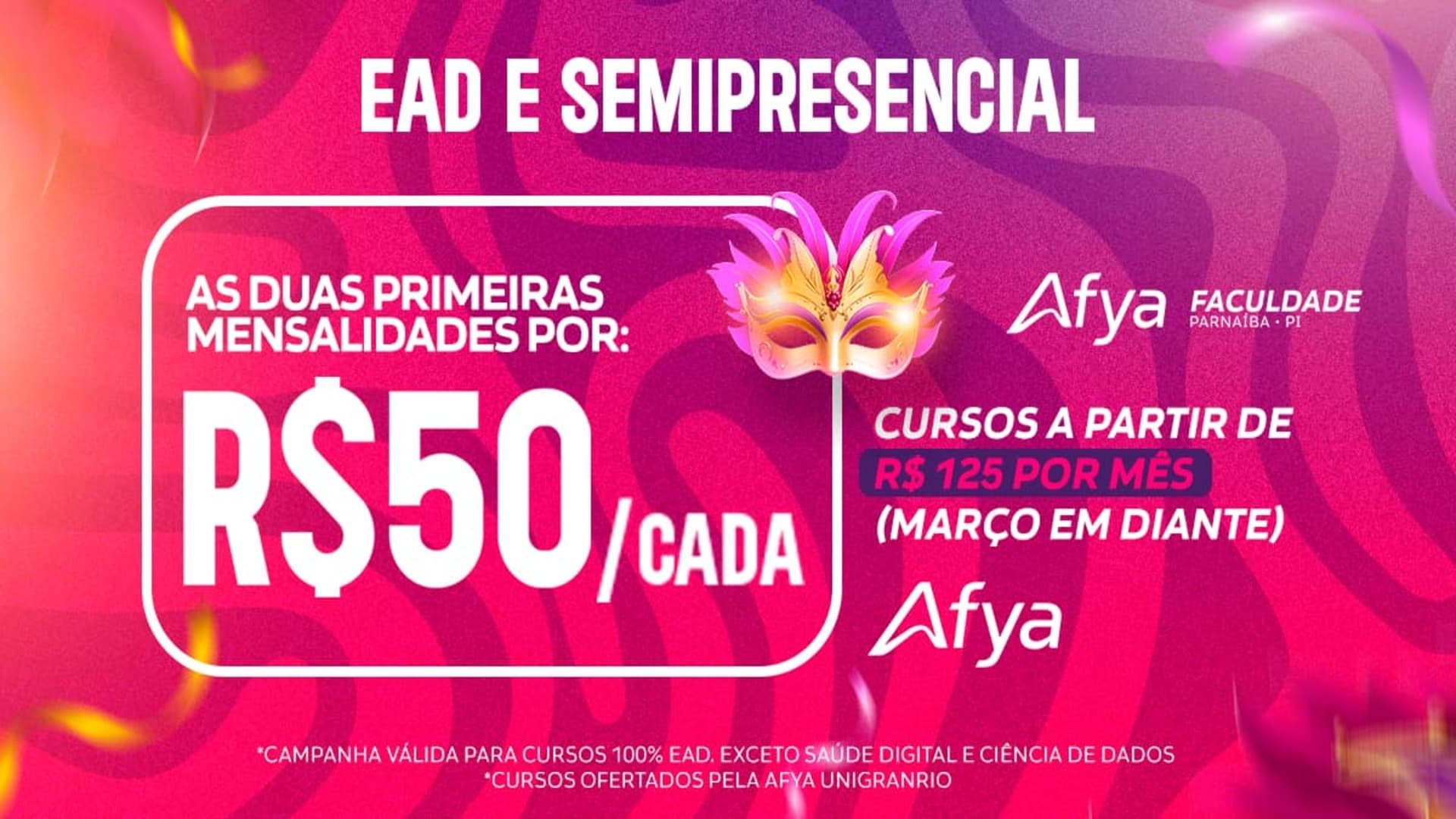 Regulamento campanha de carnaval EAD e semipresencial 2026.1