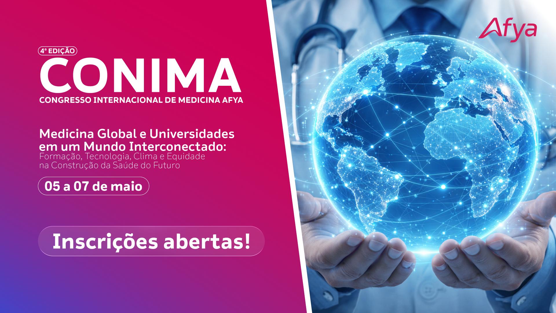 Vem aí o 4ºedição do CONIMA - Congresso Internacional de Medicina Afya