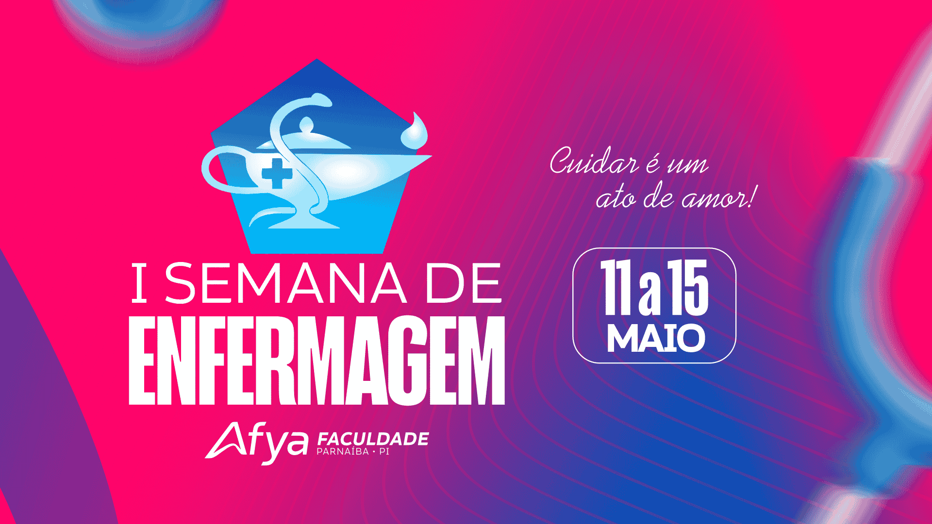 I Semana de Enfermagem da Afya Parnaíba reúne estudantes e profissionais em programação científica