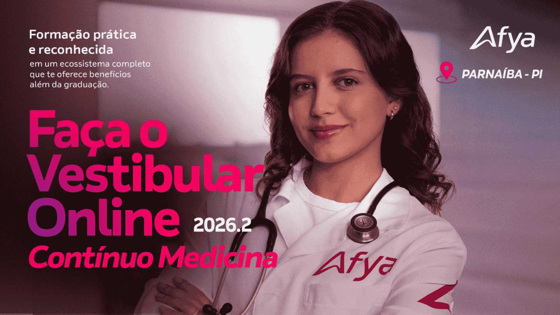 Edital vestibular online contínuo Medicina 05 2026.2 Parnaíba