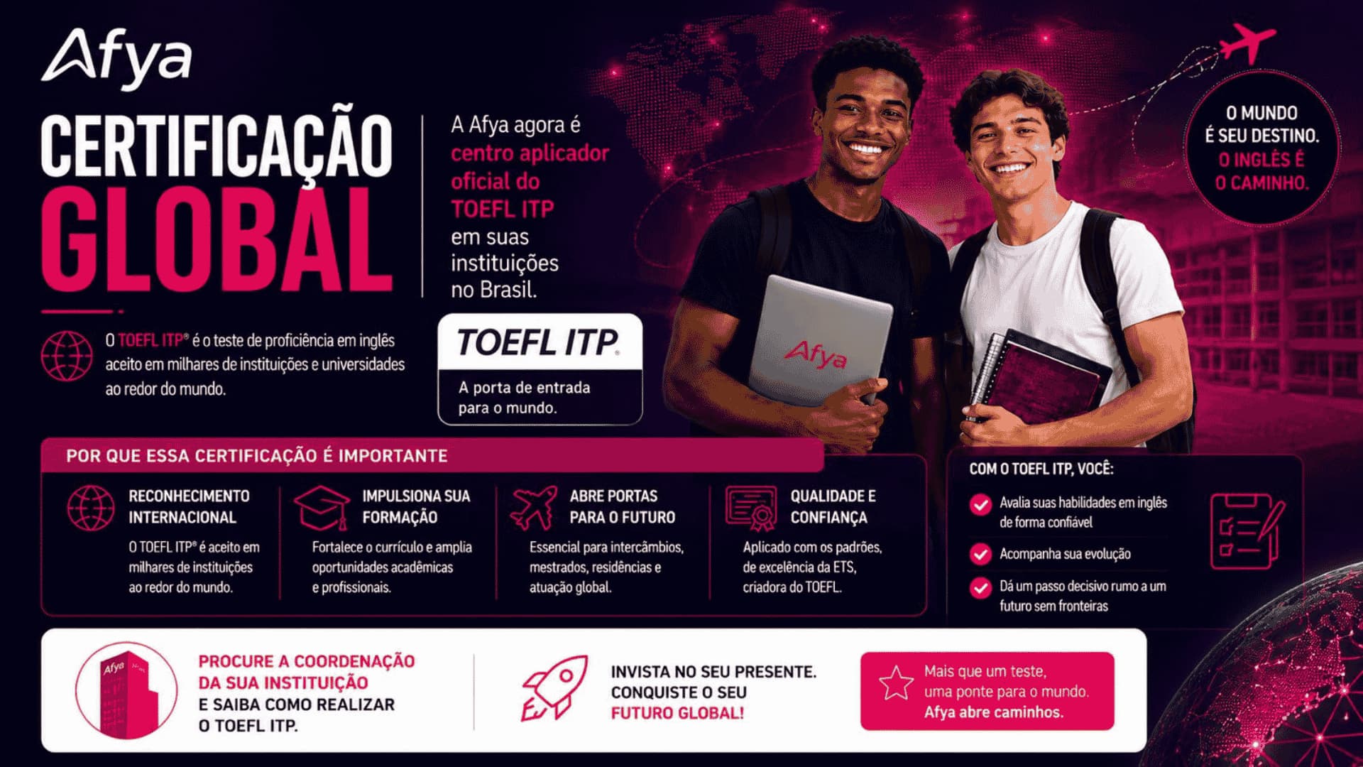 Mais uma oportunidade para impulsionar sua trajetória acadêmica internacional!