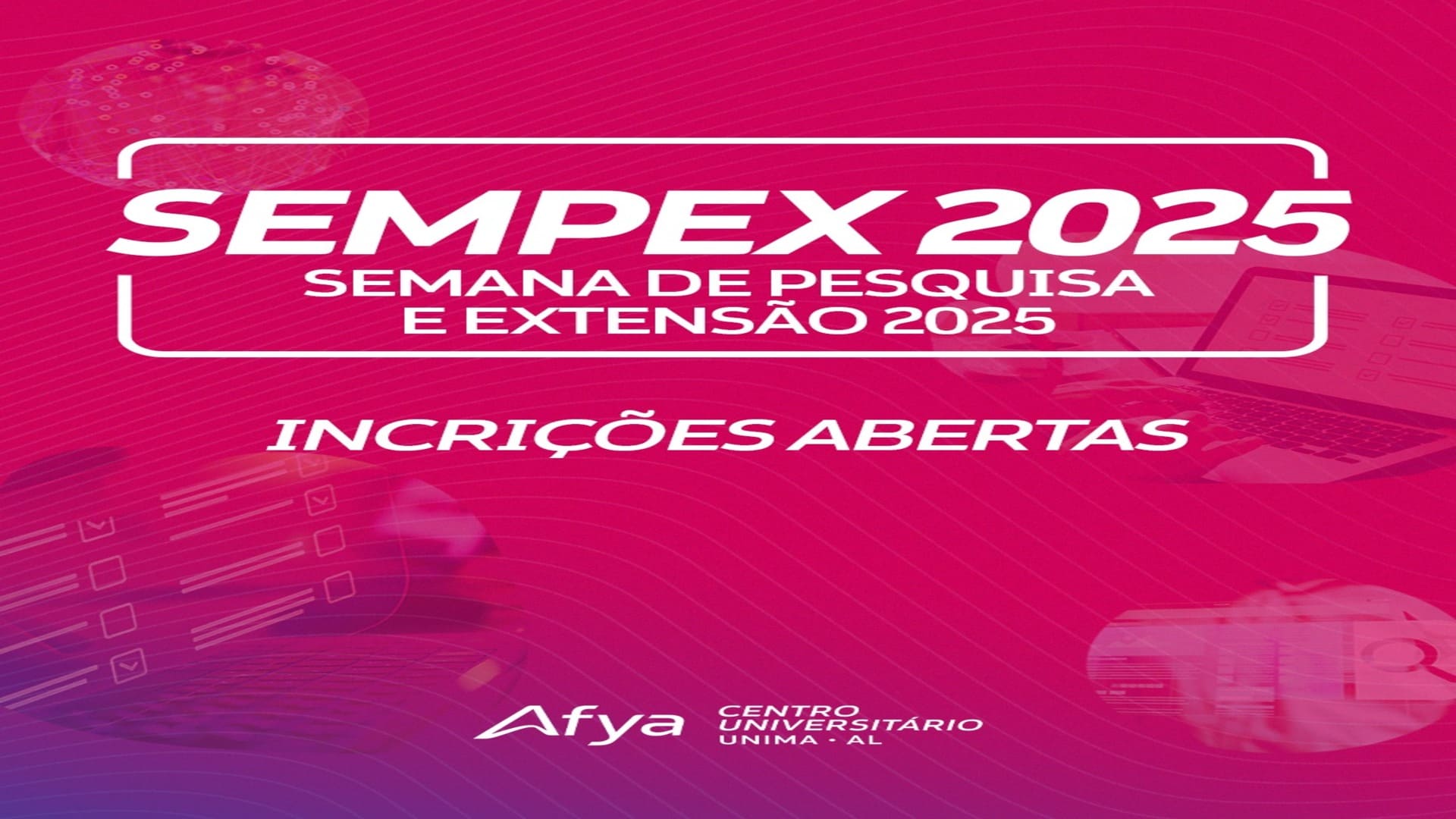 Afya Maceió está com inscrições abertas para a 13ª Semana de Pesquisa e Extensão – SEMPEX