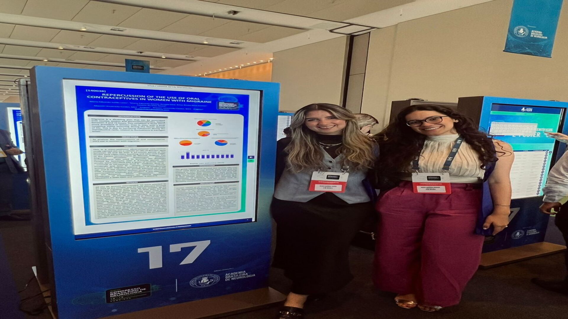 Alunas da Afya Maceió apresentam pesquisa e têm trabalho apresentado em importante congresso nacional de Neurologia