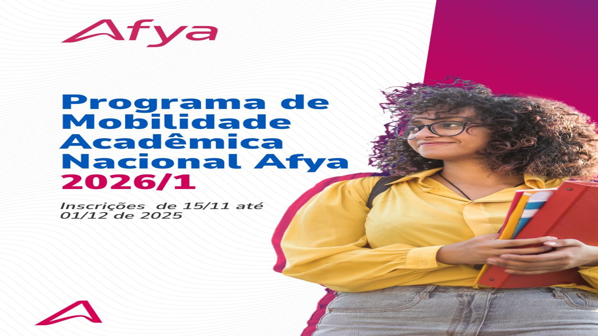 Oportunidade de viver novas experiências: Programa de Mobilidade Acadêmica Afya 2026.1