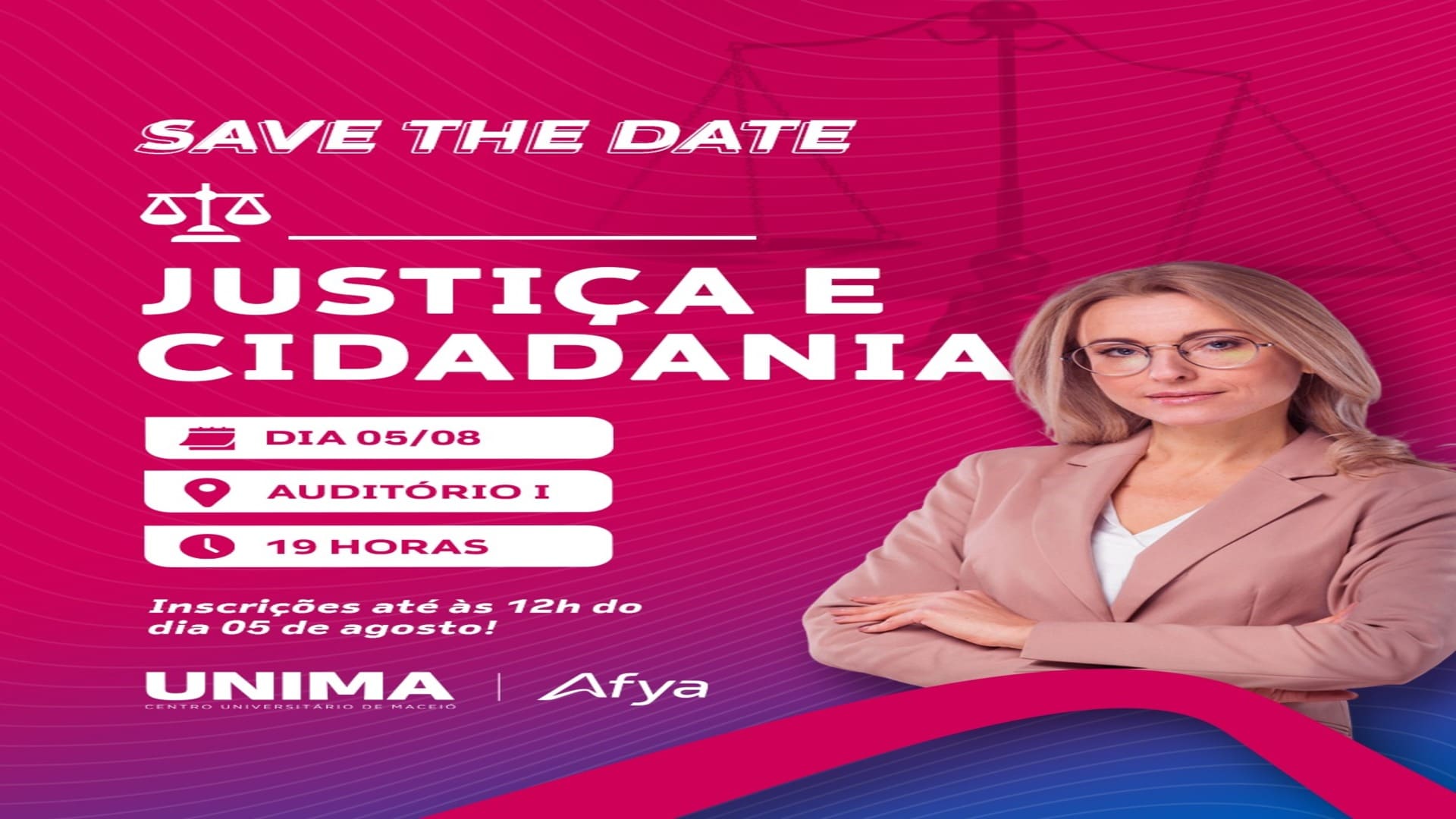 UNIMA | Afya realiza evento “Justiça e Cidadania” e consolida início do segundo semestre do curso de Direito