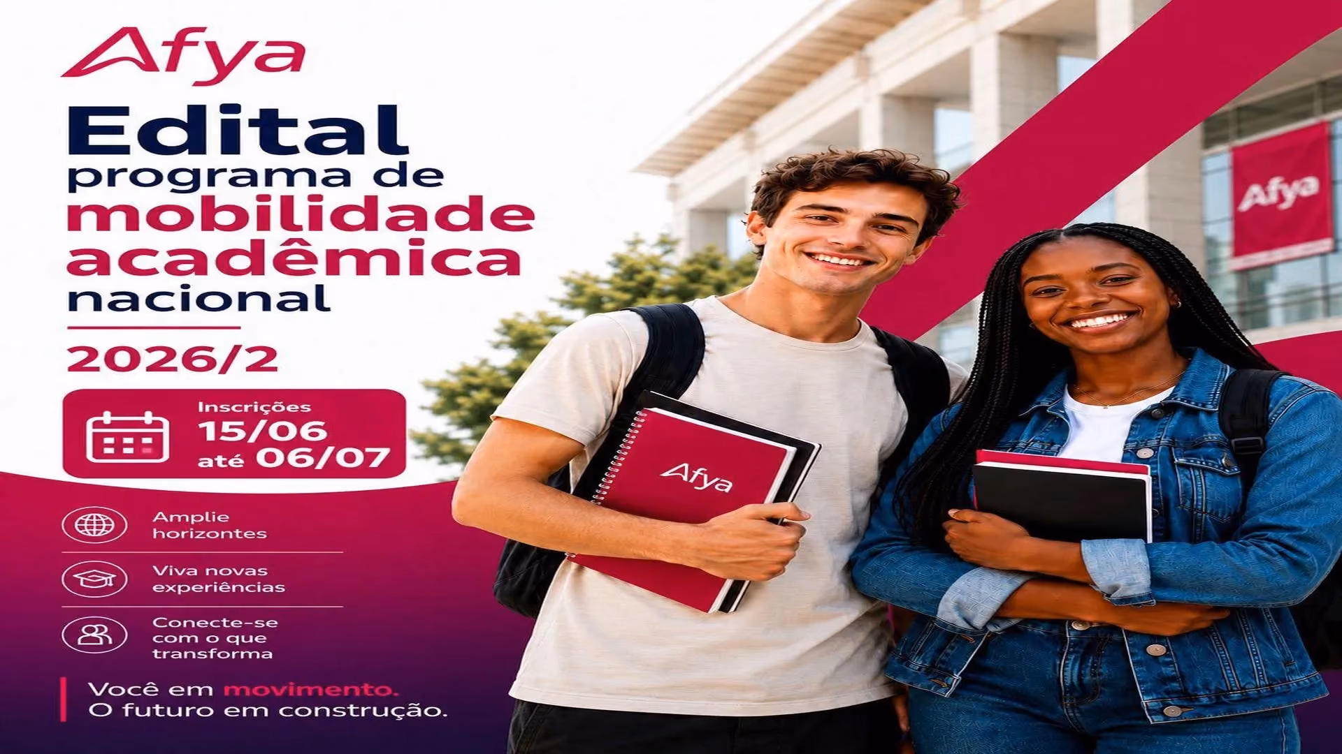 Programa de Mobilidade Acadêmica Nacional Afya 2026.2 já tem data para início das inscrições
