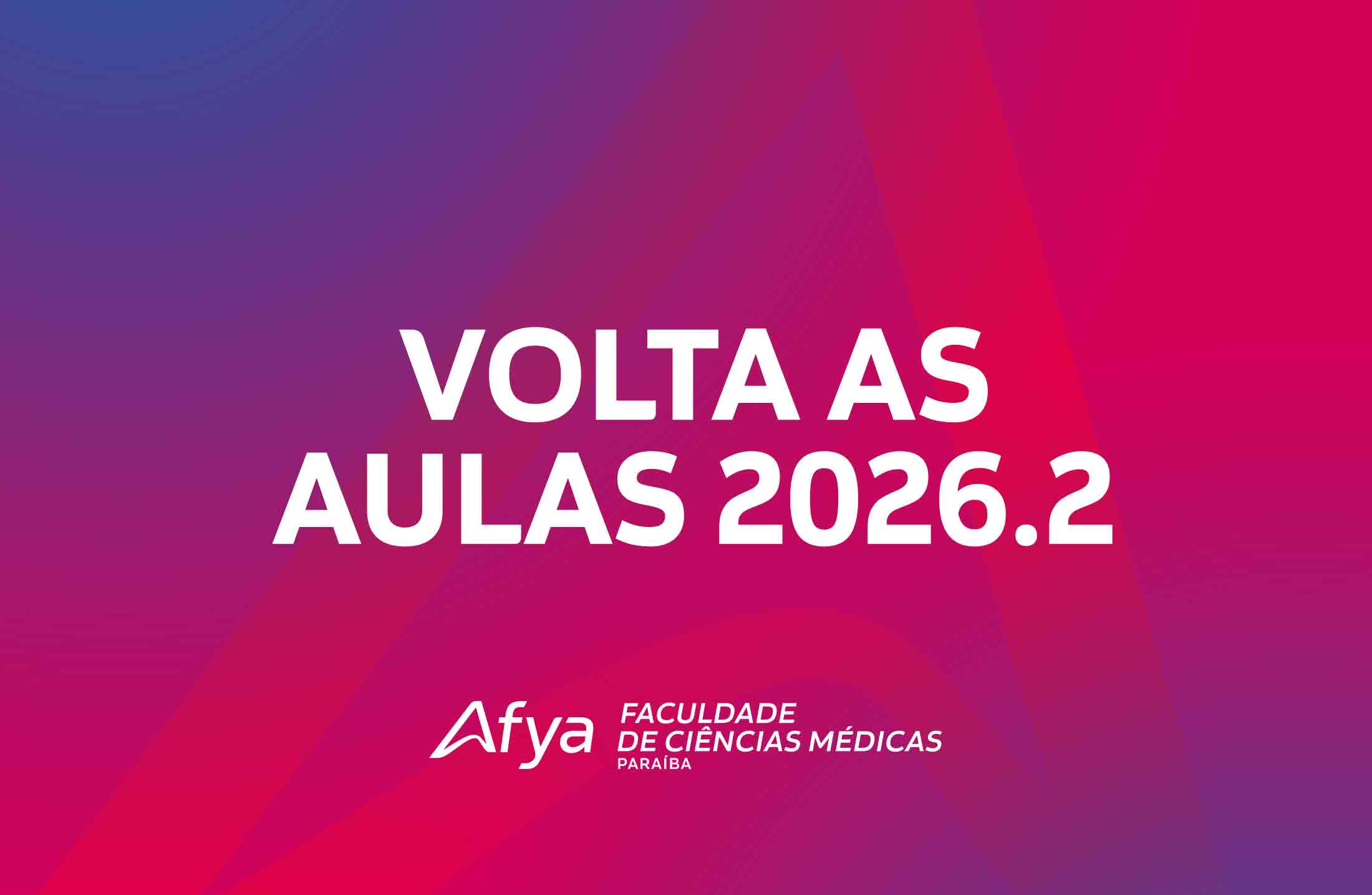 Afya Paraíba inicia semestre 2026.2 com acolhimento, integração e reencontros O início de um novo semestre é sempre marcado por exp