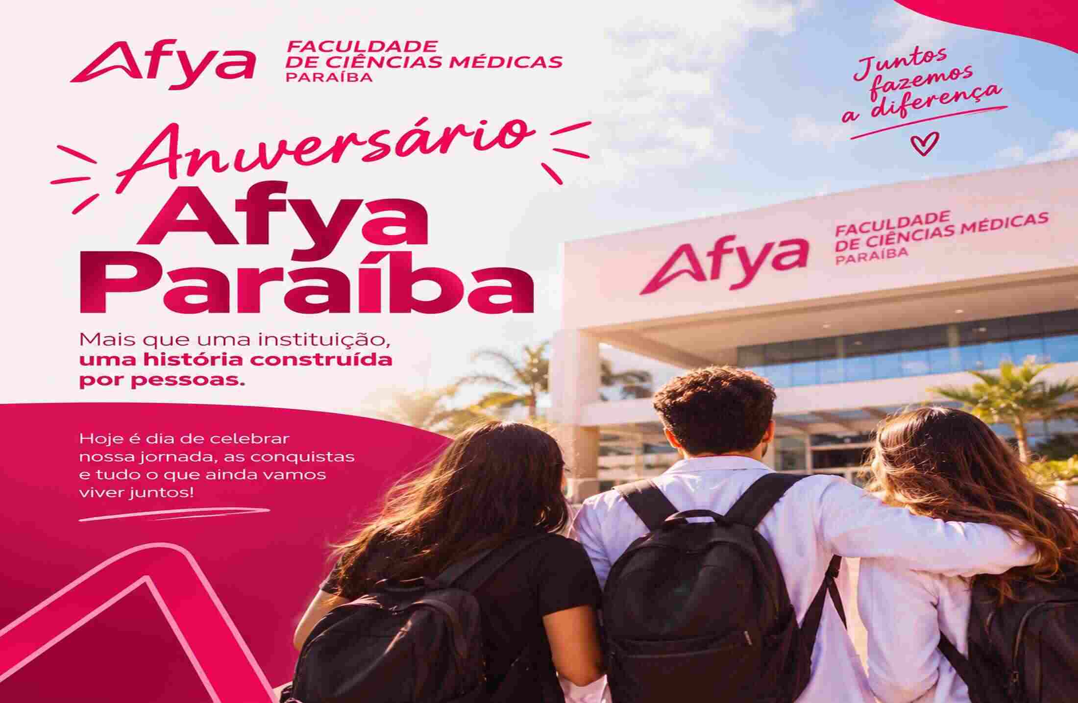 Afya Paraíba celebra 24 anos de história, conquistas e novos caminhos na educação médica 