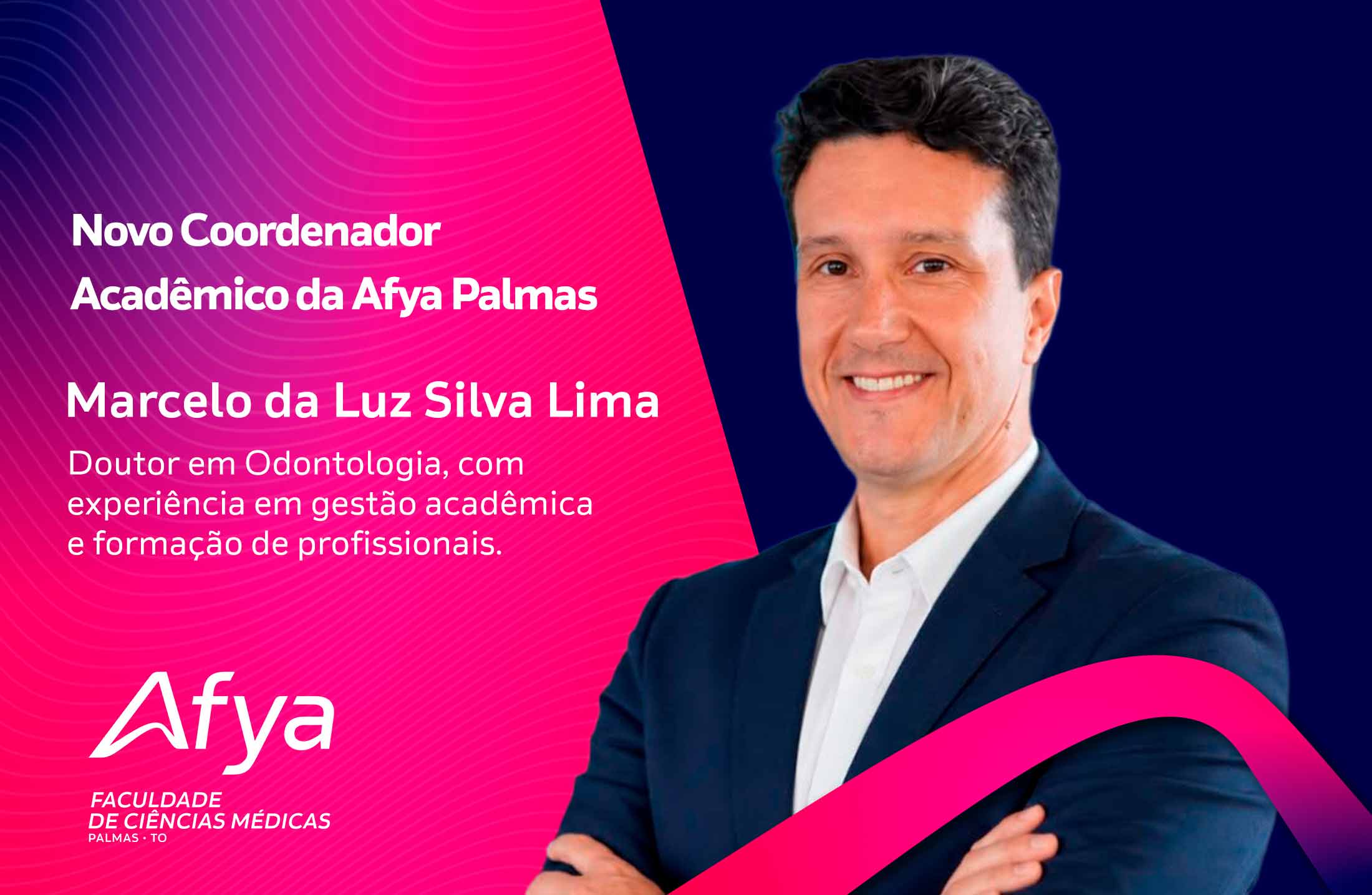 Afya Palmas apresenta novo Coordenador Acadêmico