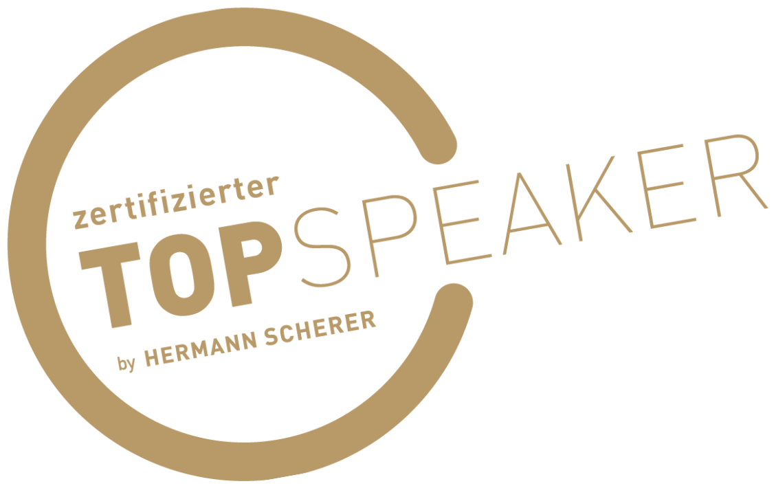 Zertifizierter Top-Speaker by Hermann Scherer