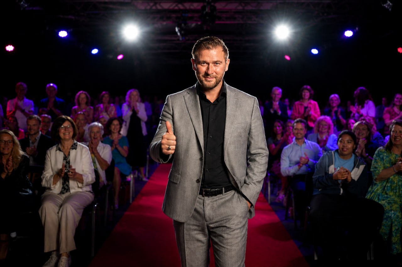 André Schmitt auf der Bühne