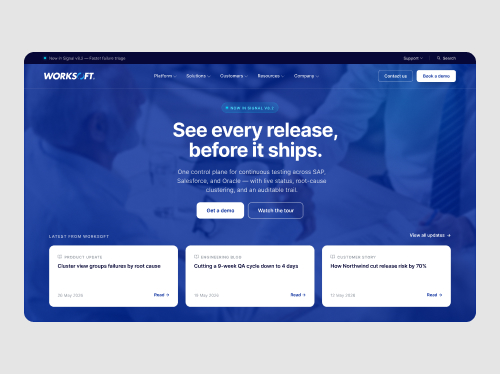 SaaS Dashboard — Parallax
