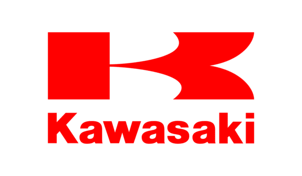 Kawasaki Logo. Links to Kawasaki models page.