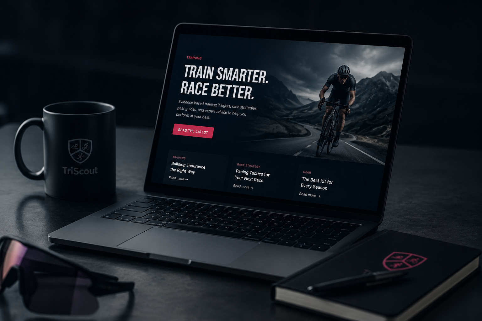 Cyclist performing FTP power-based indoor training test