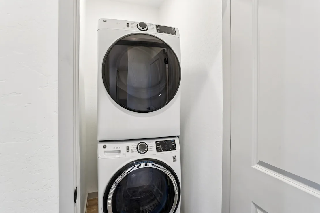 Washer and dryer