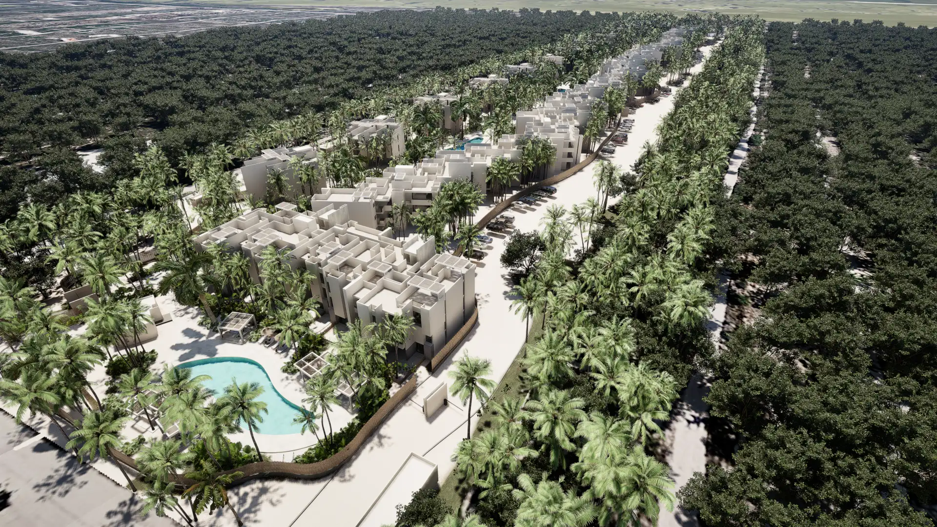 A.W.A.H Oasis de Mar | Departamentos y Villas en la Costa Yucateca | PIP