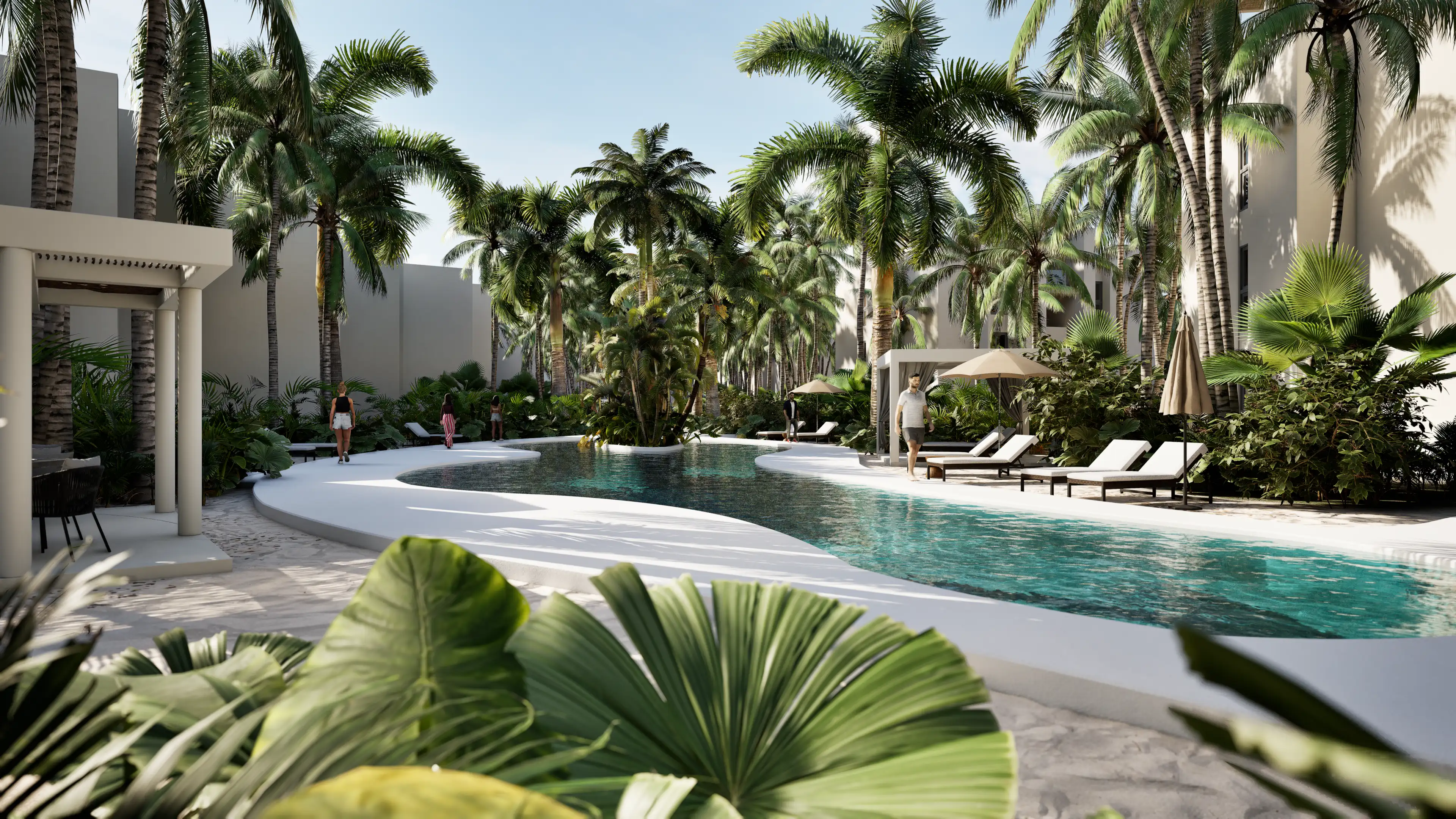 A.W.A.H Oasis de Mar | Departamentos y Villas en la Costa Yucateca | PIP