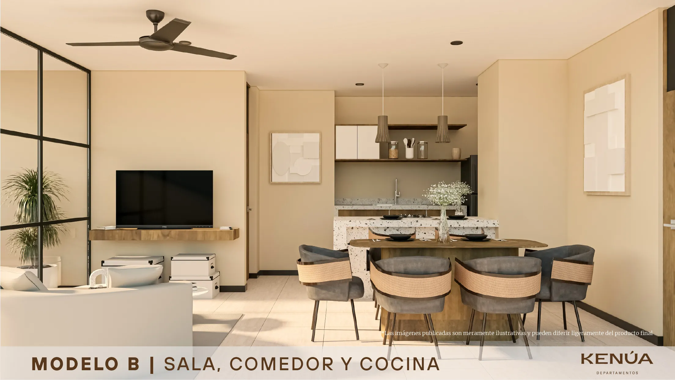 Kenua | Departamentos en Cholul, Mérida | PIP