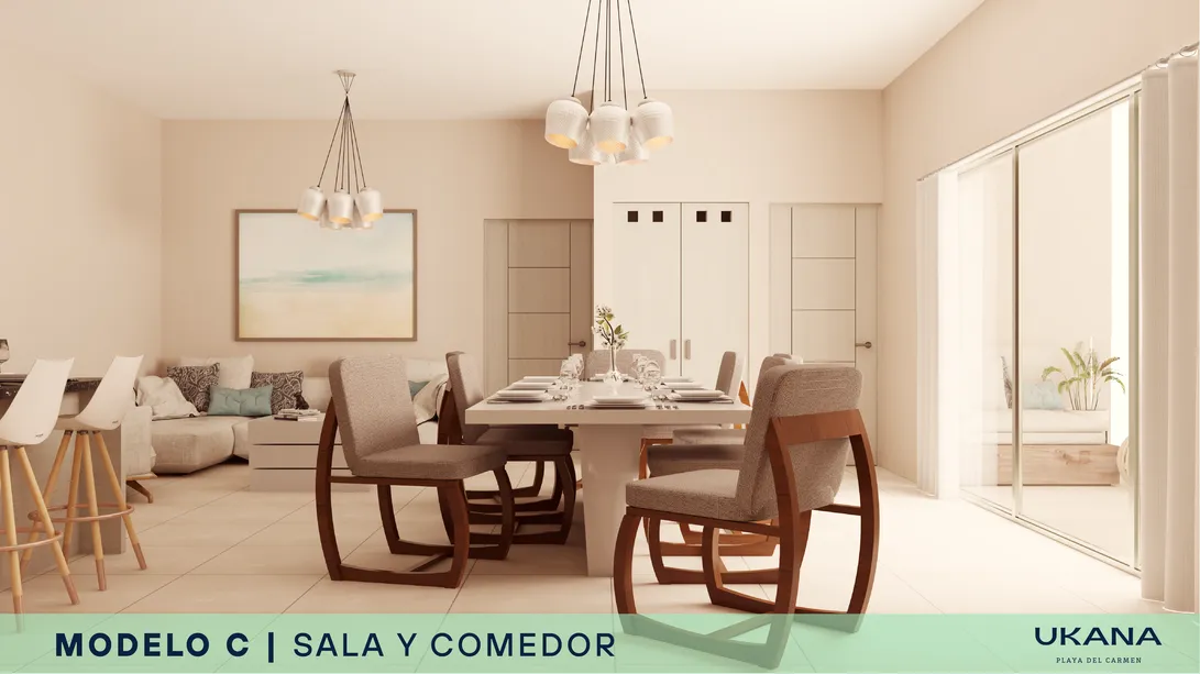 Ukana | Departamentos en Playa del Carmen | PIP