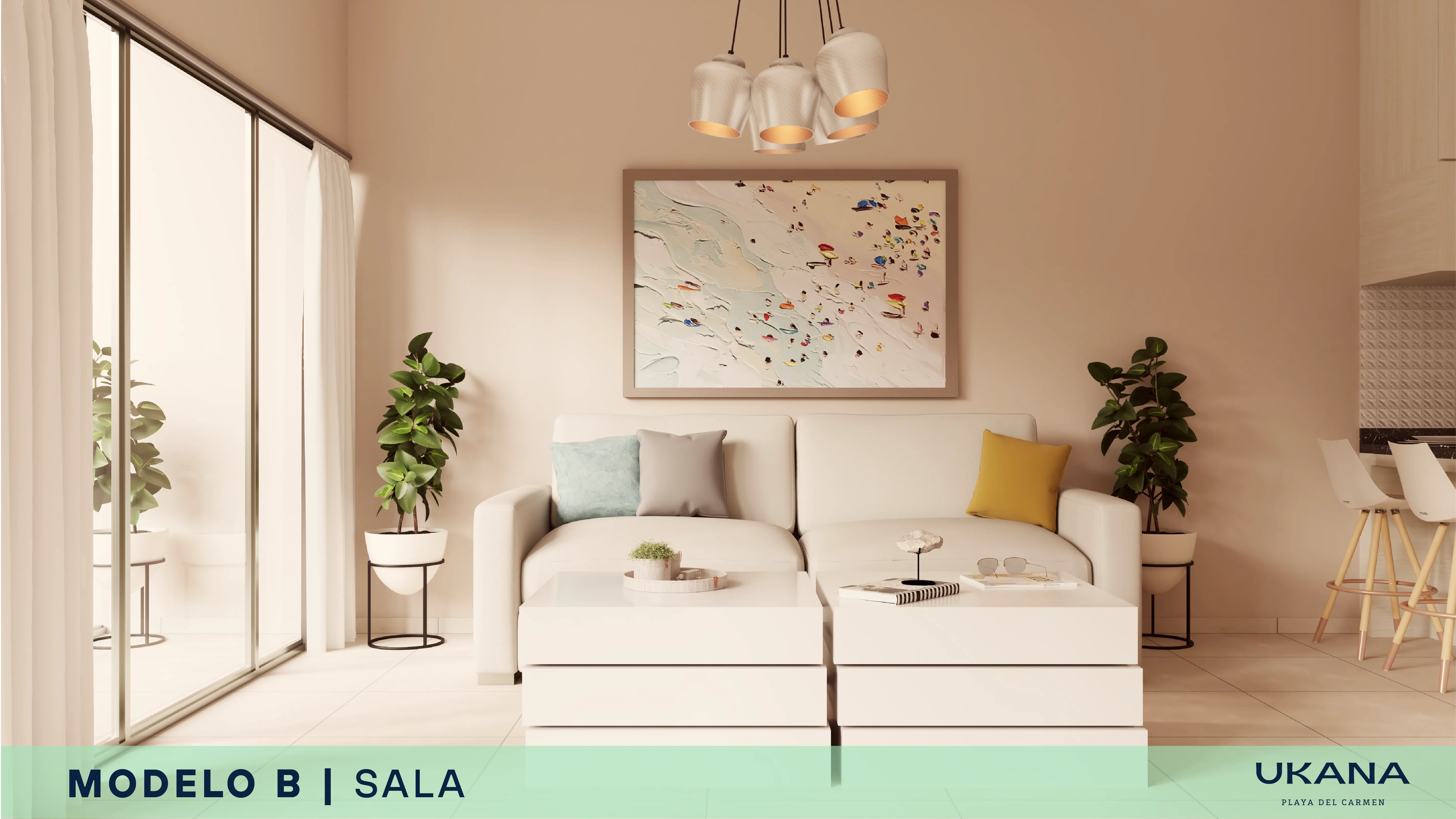 Ukana | Departamentos en Playa del Carmen | PIP