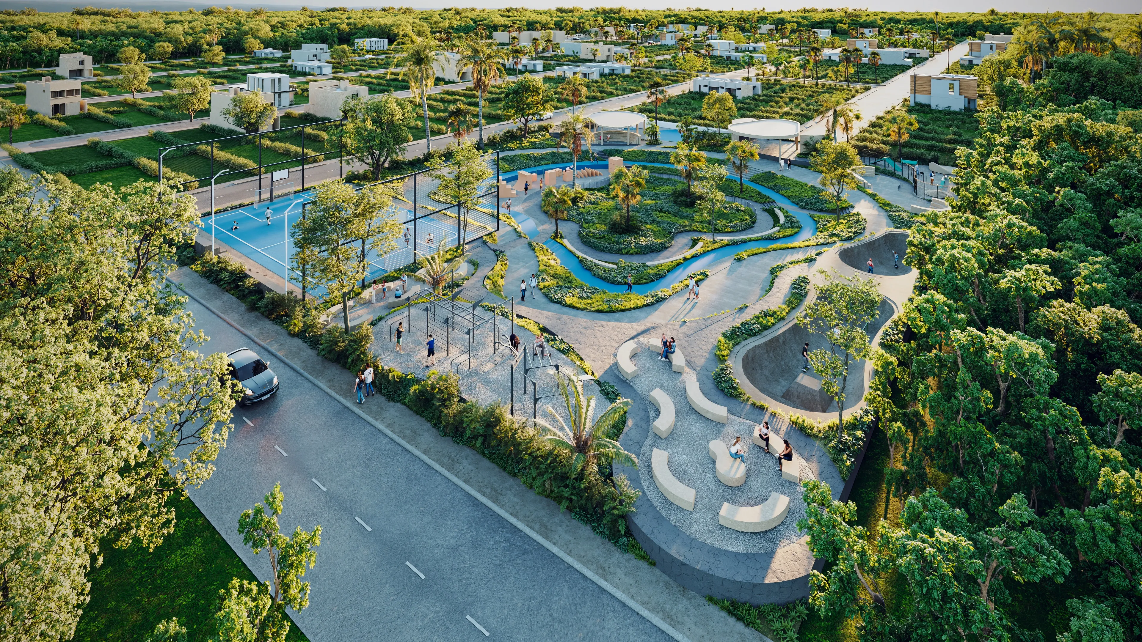 Trébola Tulum | Terrenos residenciales en Tulum | PIP