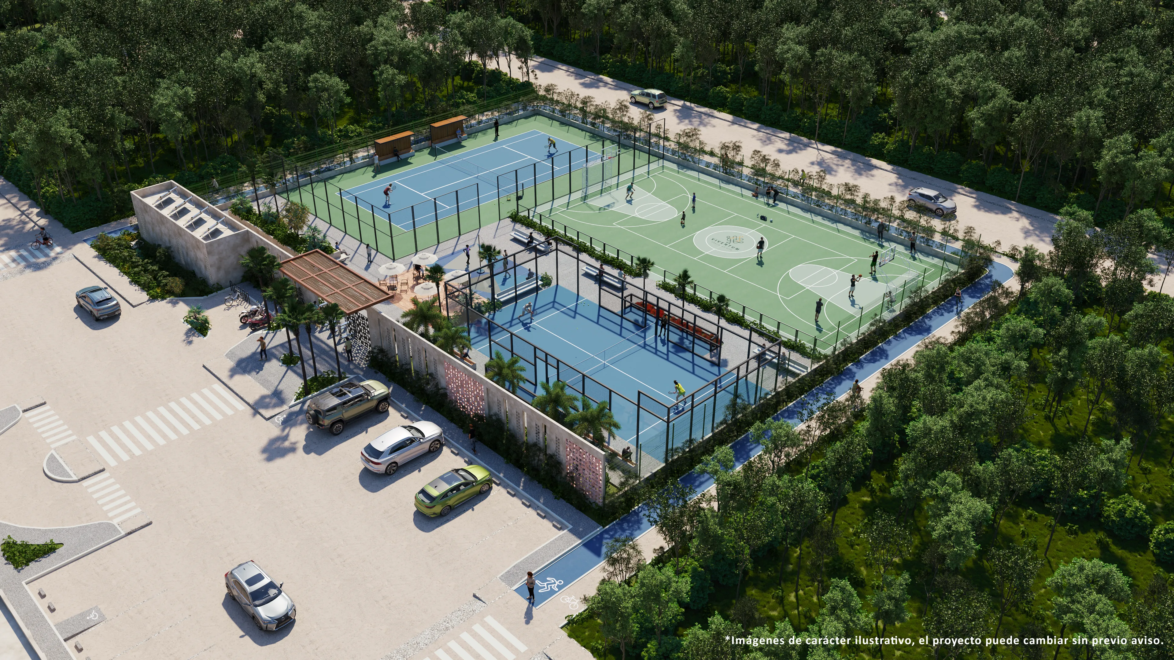 Viventum | Terrenos semiurbanizados en Tulum | PIP