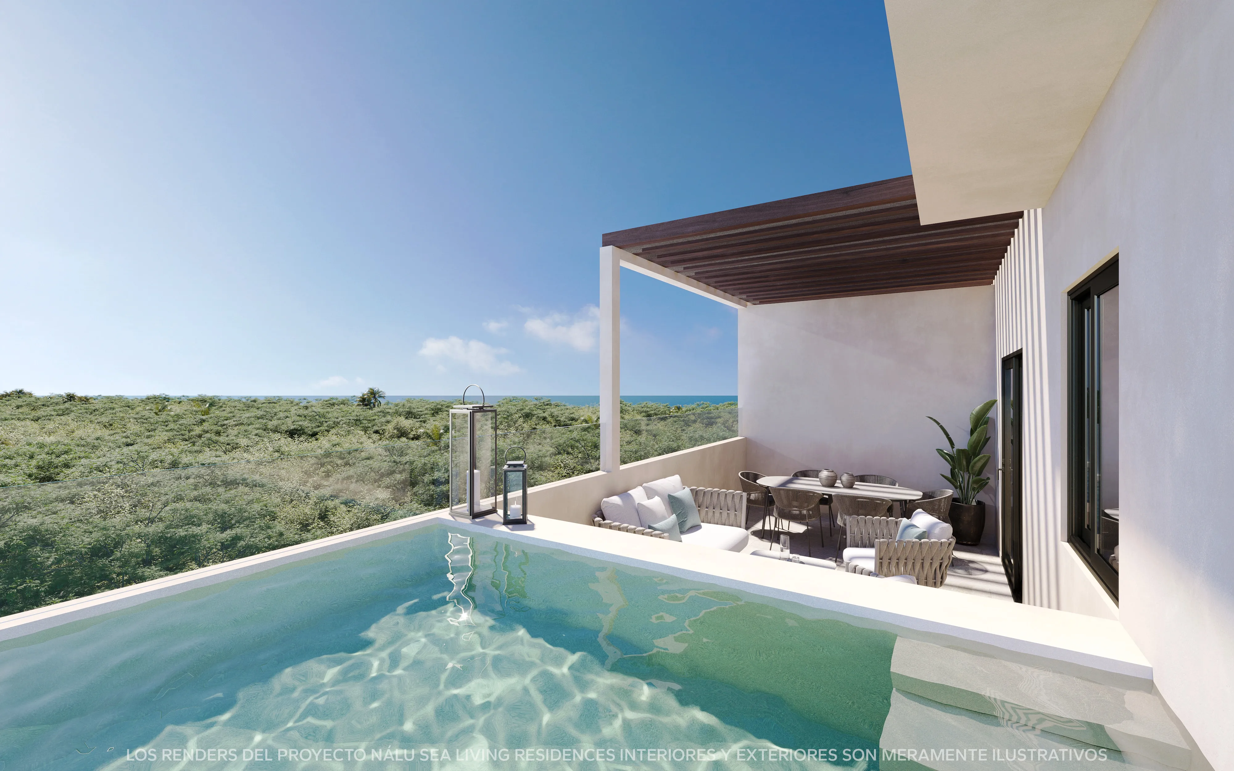 NÁLU Sea Living | Departamentos en Puerto Morelos | PIP