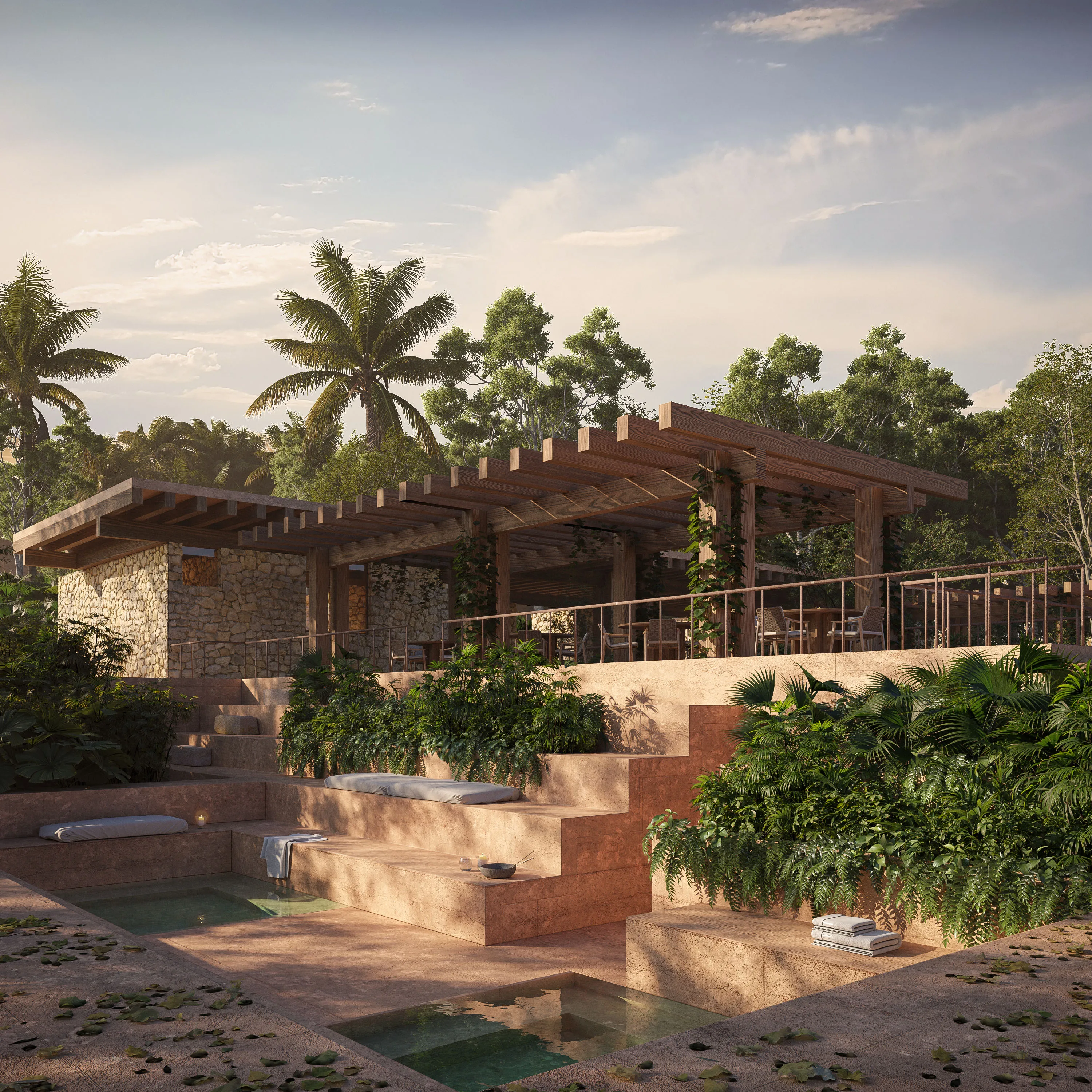 Aldea Kalan | Departamentos en Bacalar, Quintana Roo | PIP