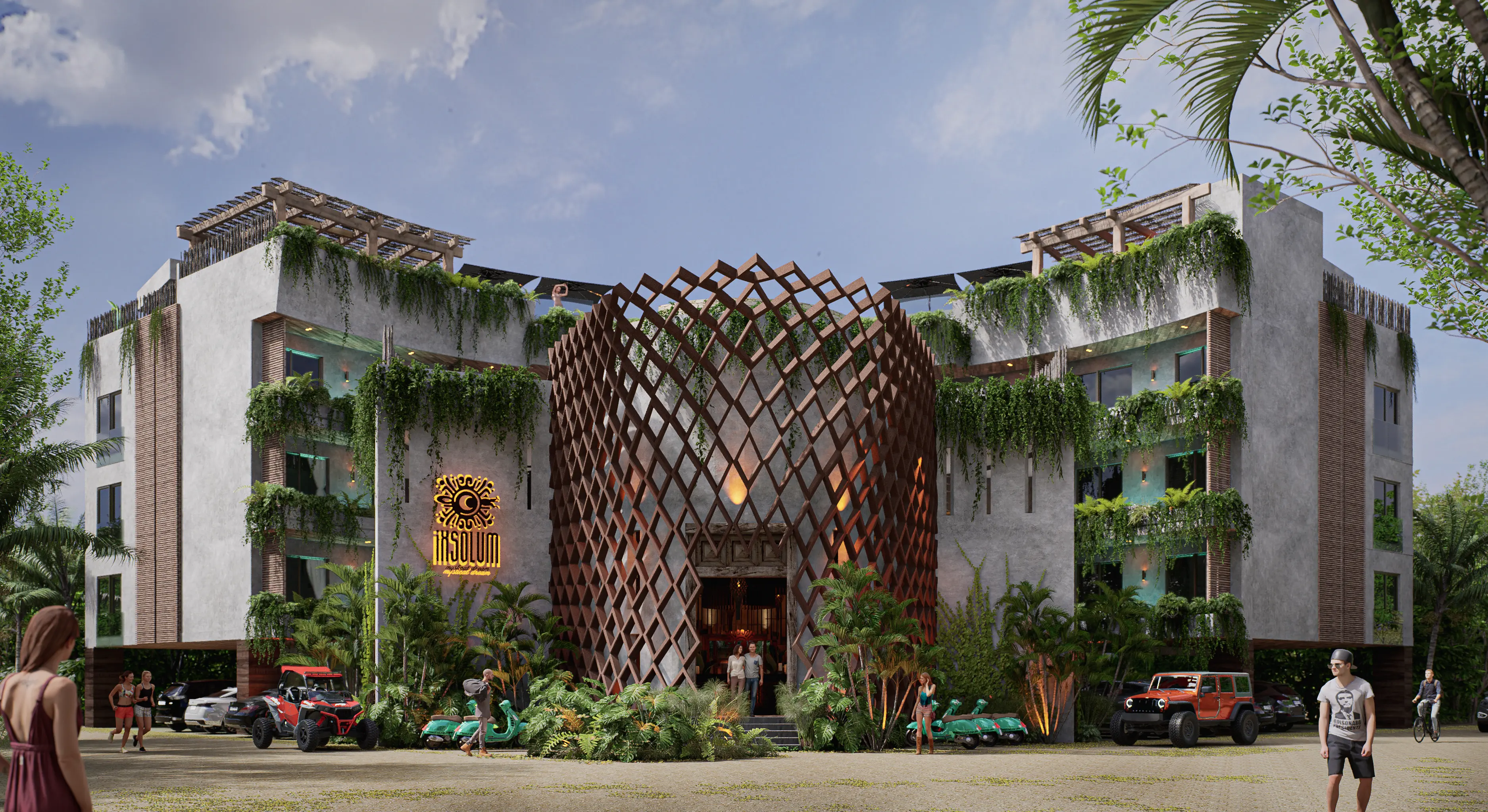 Ixsolum | Departamentos en Tulum con Lock-Off | PIP