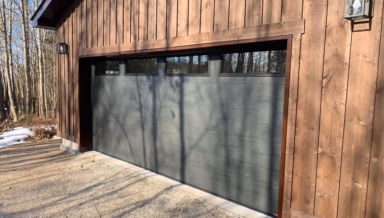 Thunder Beach garage build in Tiny Township, Georgian Bay, view 3