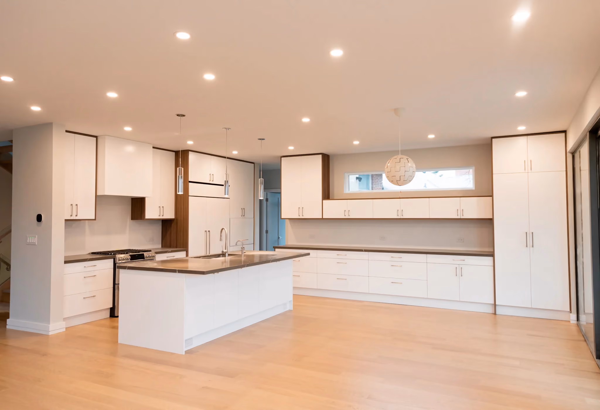 Modern custom home built by RBA Projects in North York, Toronto, view 4