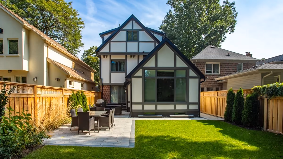 Exterior and basement renovation by RBA Projects in Sunnylea, Etobicoke, view 7