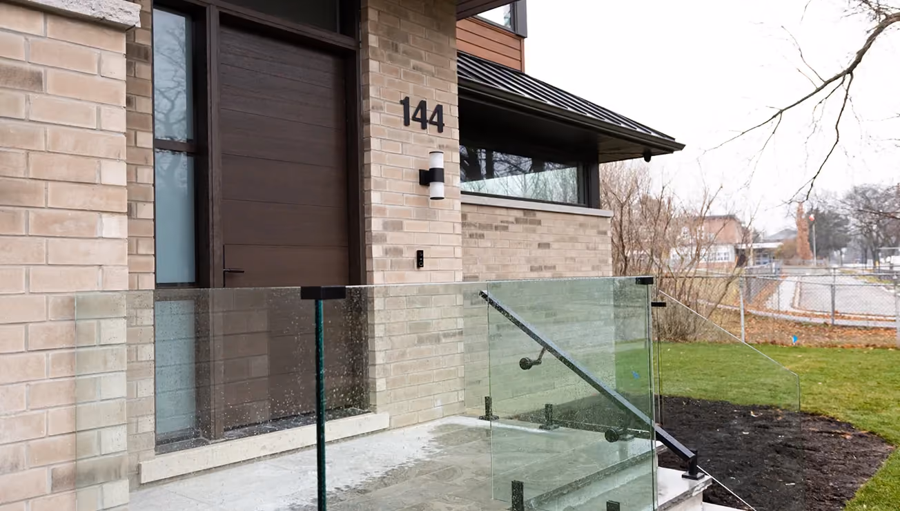 Modern custom home built by RBA Projects in North York, Toronto, view 3