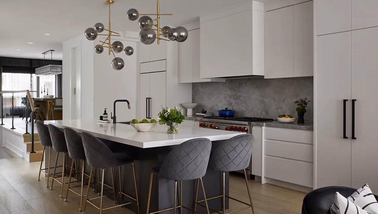 Custom home renovation by RBA Projects in North Toronto