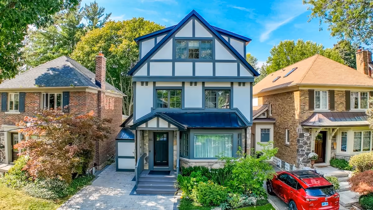 Exterior and basement renovation by RBA Projects in Sunnylea, Etobicoke